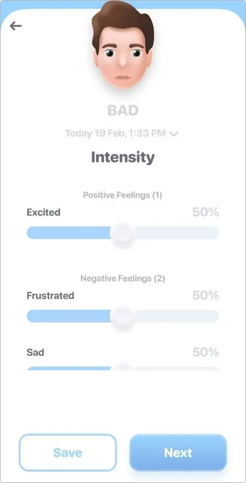 How to track mood in Moodnotes step 6