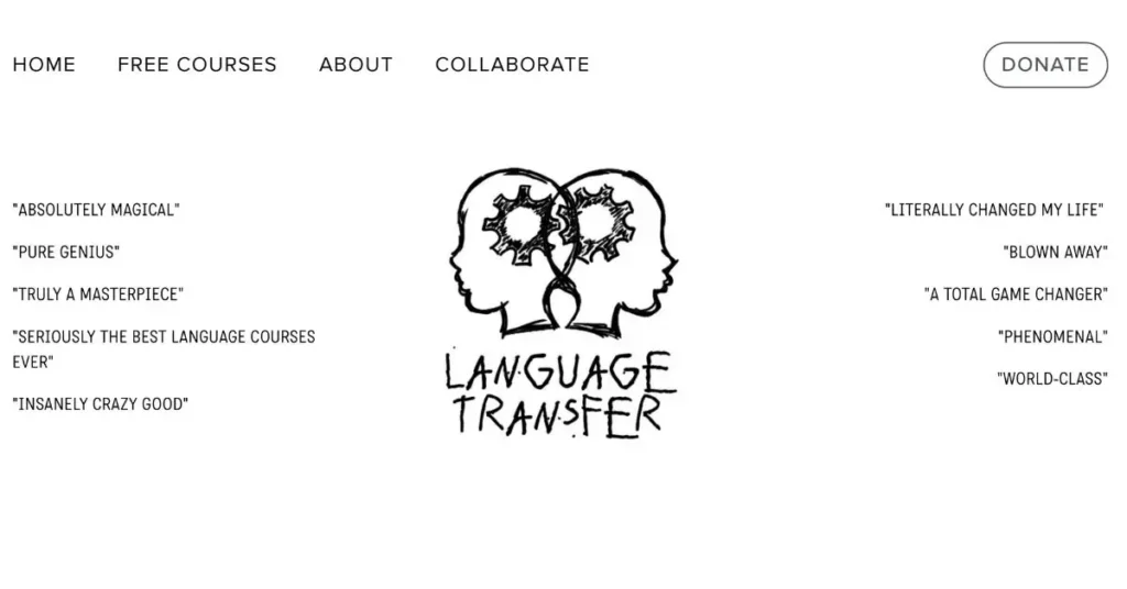 Language Transfer app screenshot