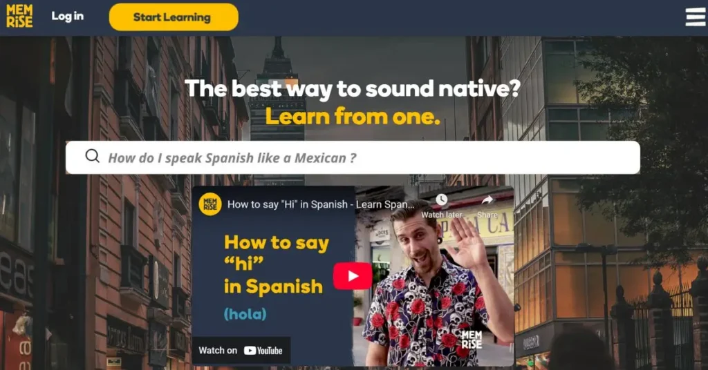 Memrise app screenshot 