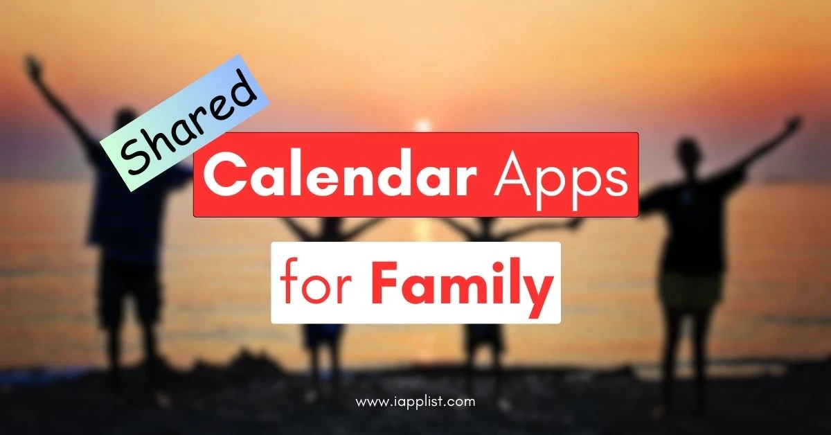 Best shared calendar apps for family