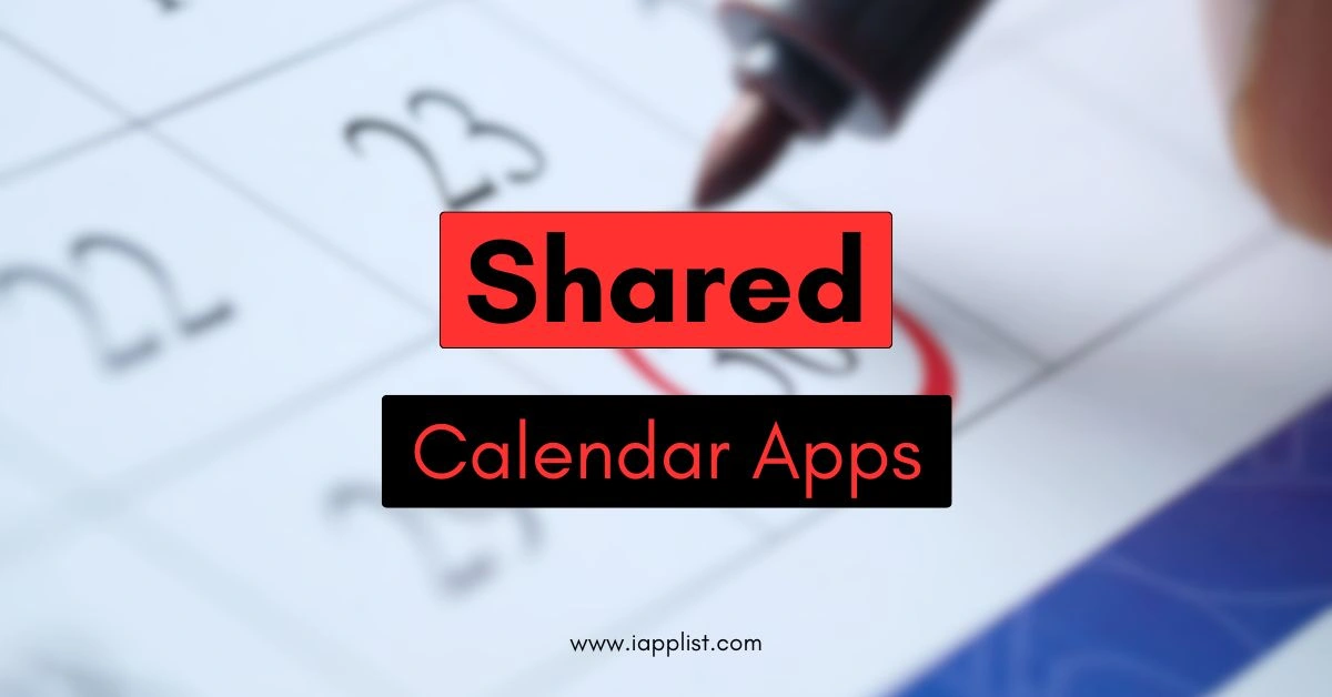 Best shared calendar apps