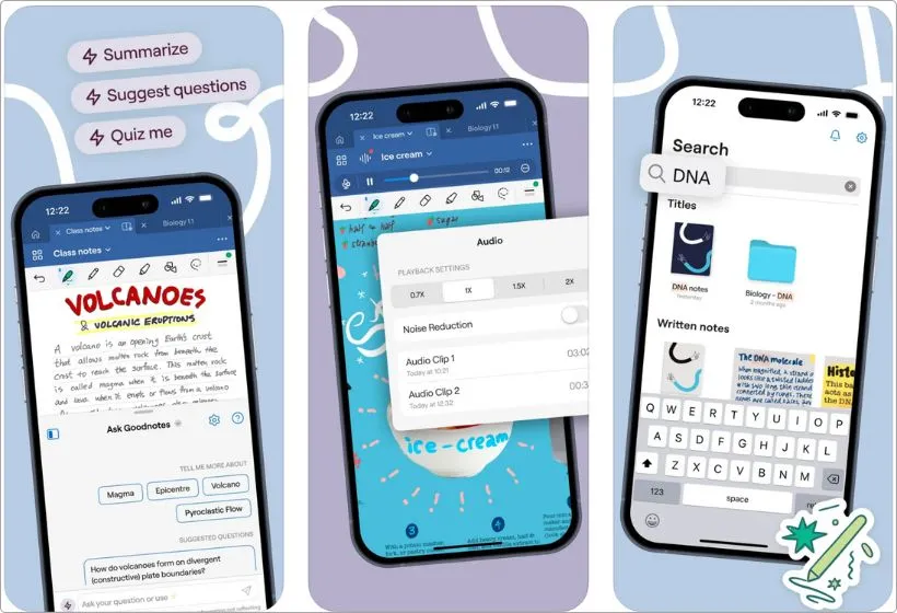 GoodNotes 6 app screenshots