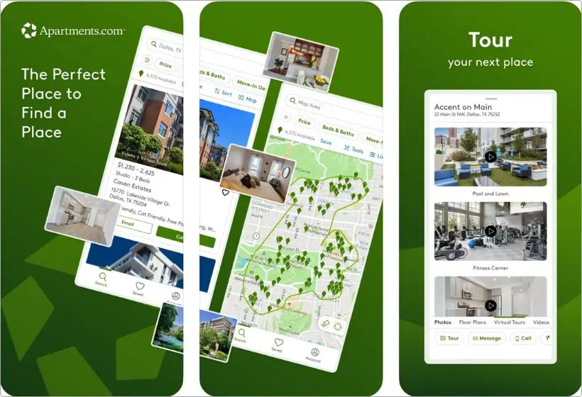 Apartments.com app screenshots