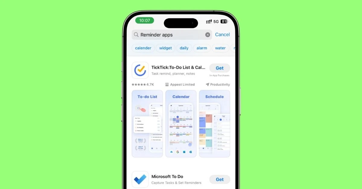 Best reminder apps for iPhone
