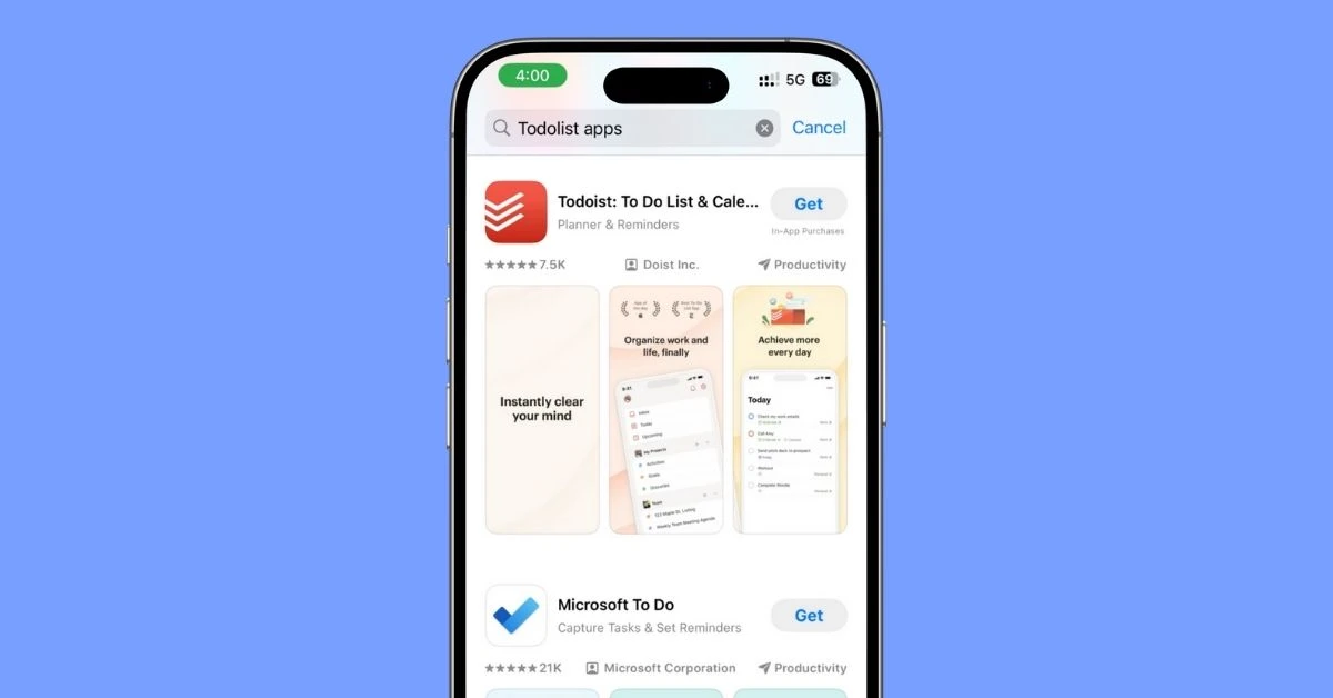 Best To-do list apps for iPhone