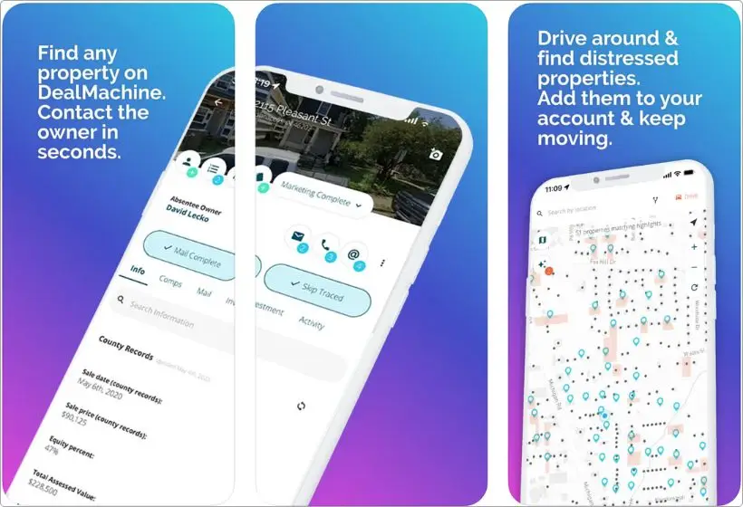 DealMachine app screenshots