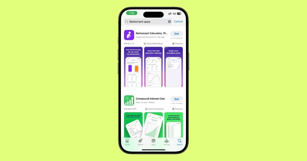 Best retirement apps for iPhone