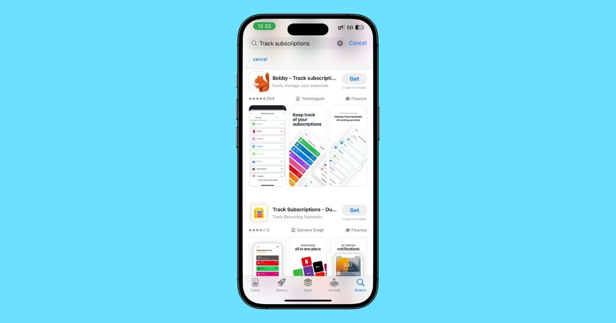 Best subscriptions tracker apps for iPhone