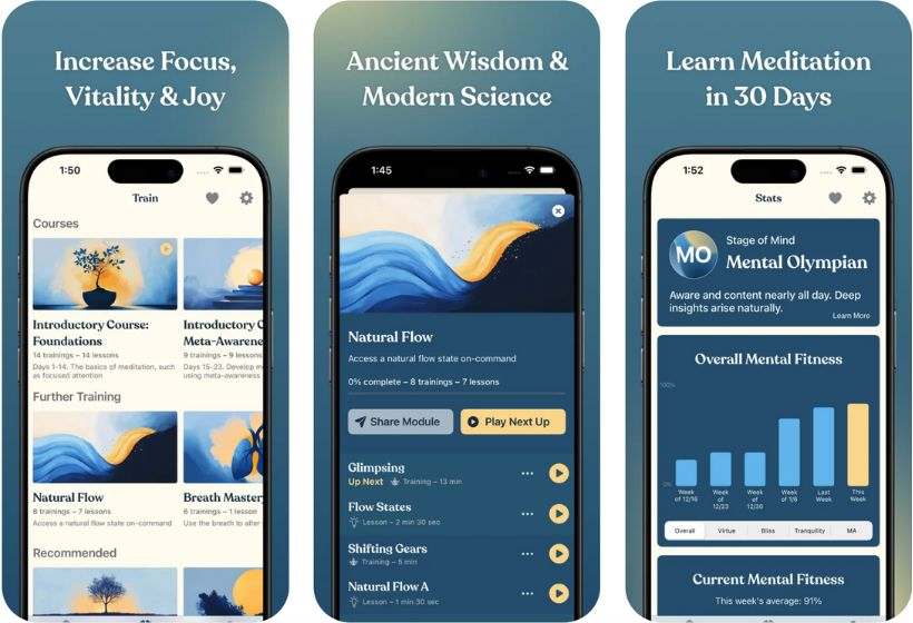FitMind app screenshots