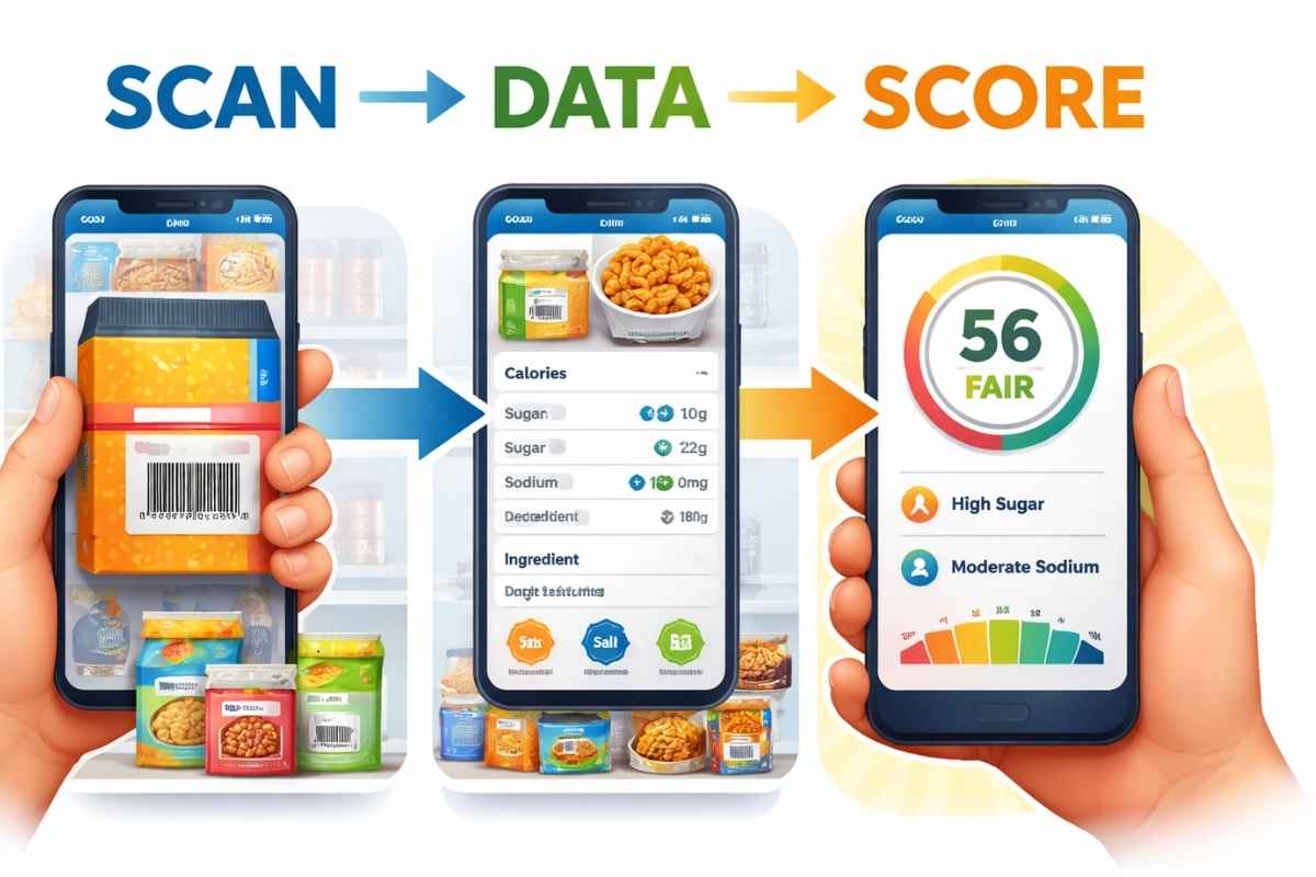 How Food Scanner Apps Work