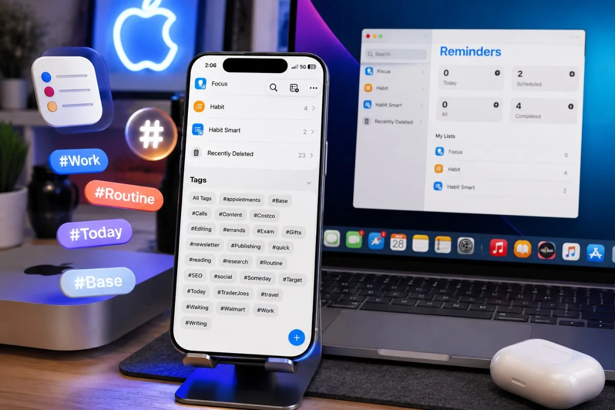 How to Use Tags in Apple Reminders