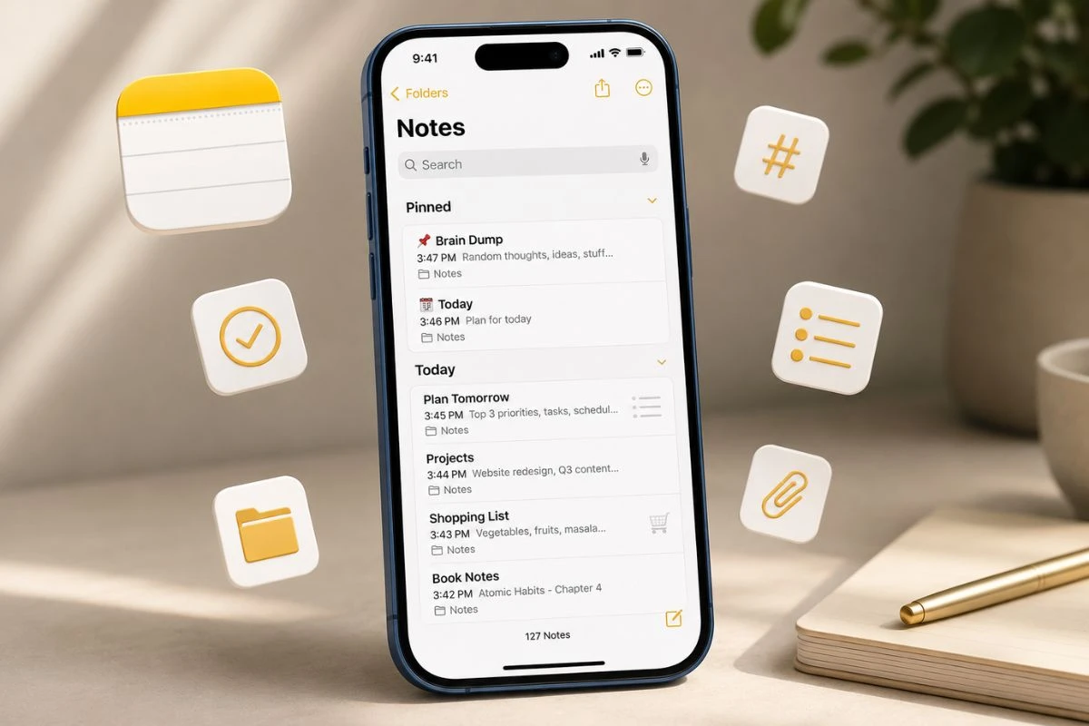 Apple Notes for Productivity